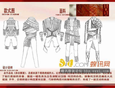 服装设计说明